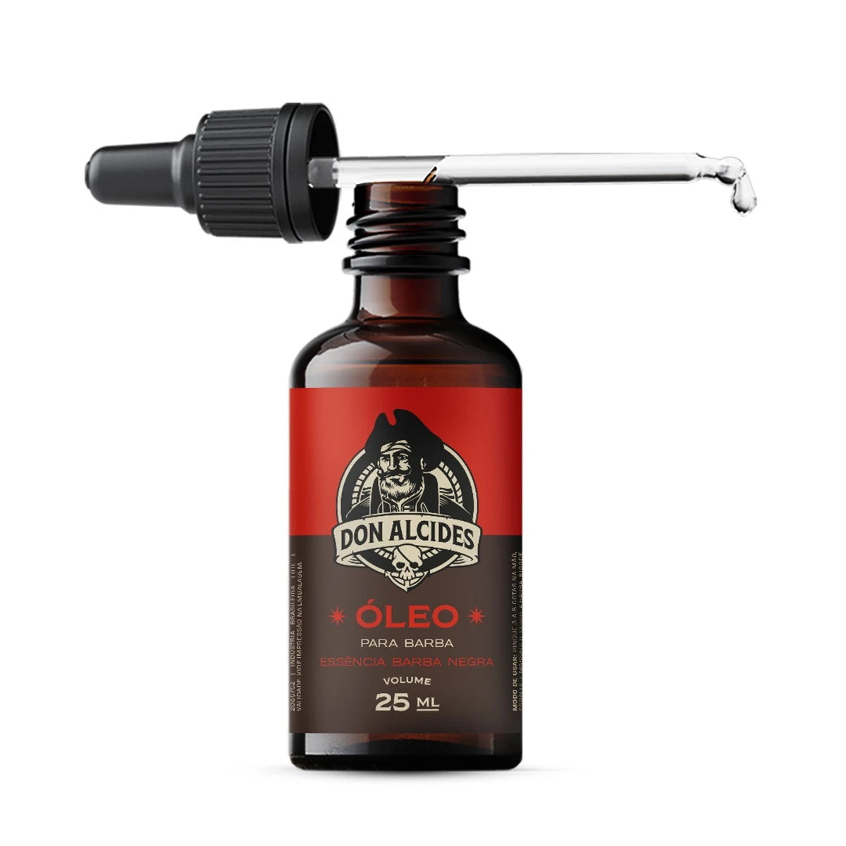 óleo para barba don alcides barba negra 25ml