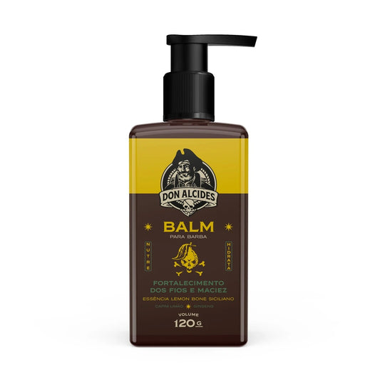 BALM HIDRATANTE PARA BARBA DON ALCIDES LEMON BONE 120G