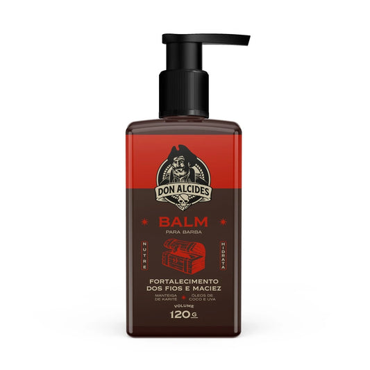 Balm hidratante para barba Don Alcides Barba Negra 120g