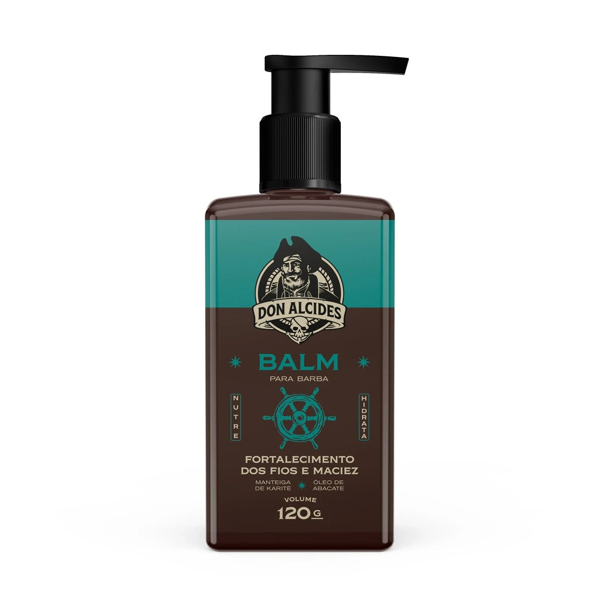 balm hidratante para barba don alcides calico jack 120g