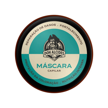 MÁSCARA CAPILAR MASCULINA DON ALCIDES CALICO JACK - NUTRIÇÃO & REPARAÇÃO PROFUNDA