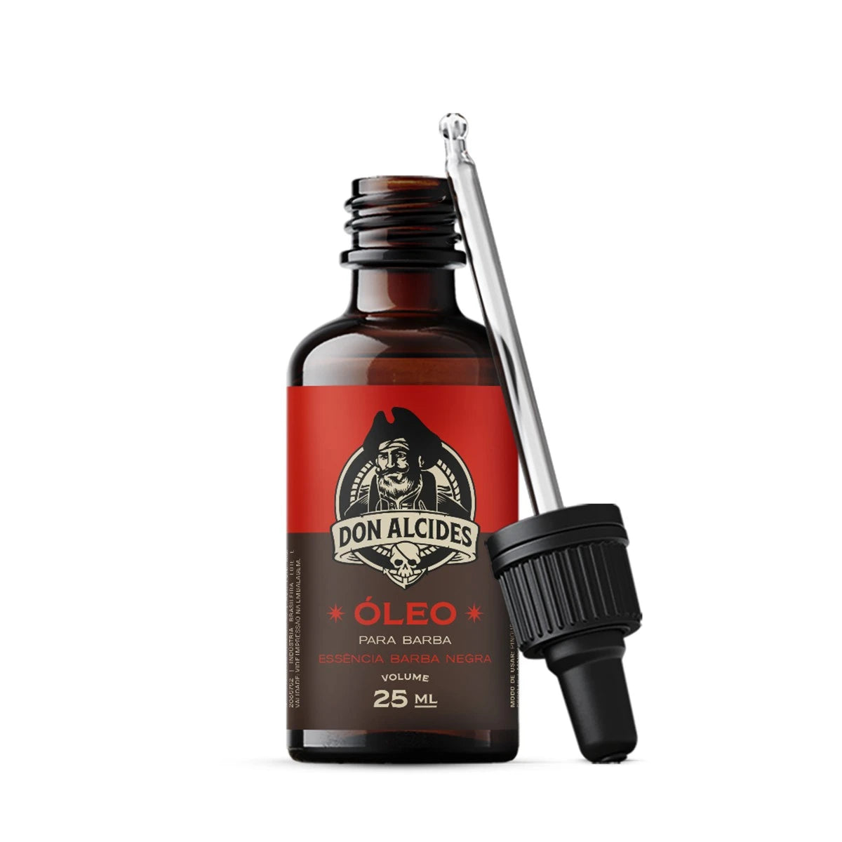 óleo para barba don alcides barba negra 25ml