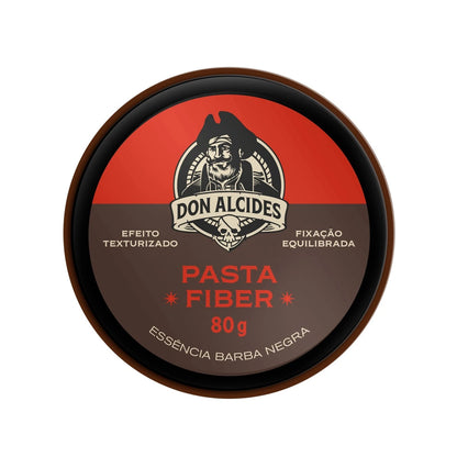Pasta Fiber Cream Don Alcides Barba Negra 80g