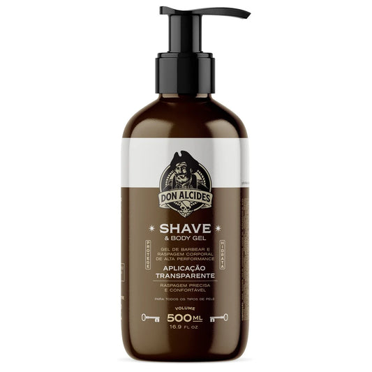SHAVE & BODY GEL DON ALCIDES 500ML