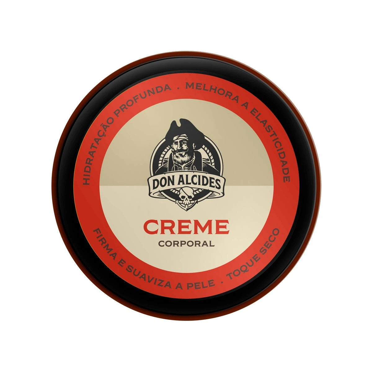 creme hidratante corporal masculino don alcides barba negra 280g