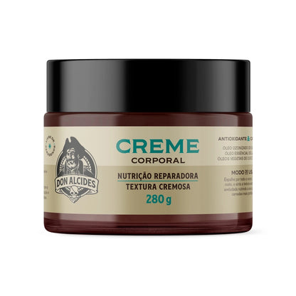 CREME HIDRATANTE CORPORAL MASCULINO DON ALCIDES CALICO JACK 280G